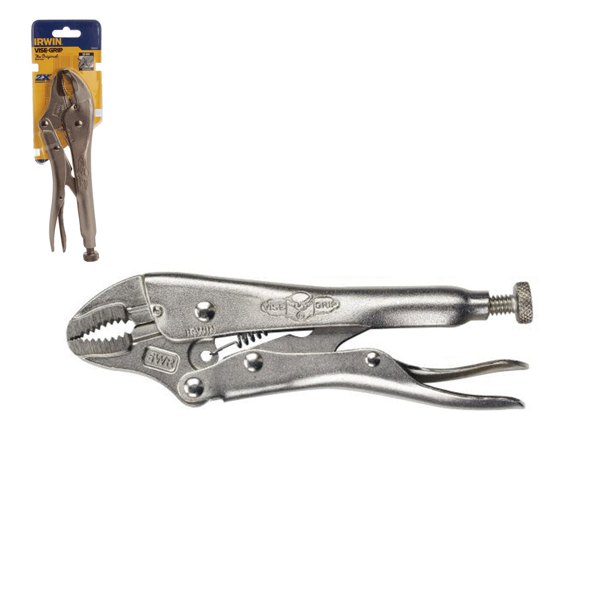 Pinze autobloccanti a ganasce curve con tronchese IRWIN® Vise-Grip ORIGINAL model WR - IRWIN Pinze autobloccanti a ganasce curve con tronchese IRWIN® Vise-Grip ORIGINAL model WR - IRWIN
